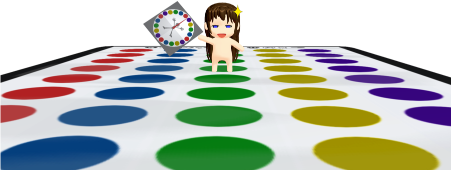 Prepare To Epic Twister Game By Innaaleksui - Twister Png (901x340)
