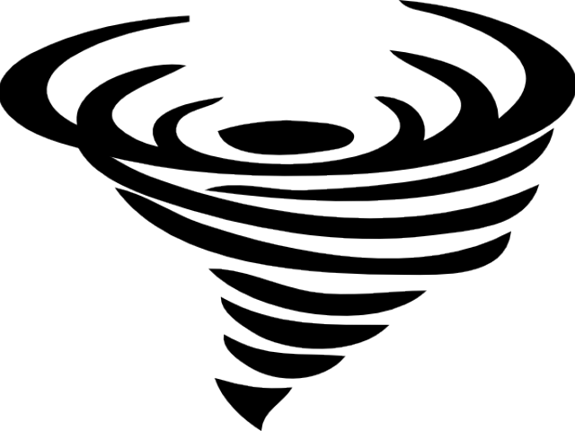 Twister Clipart Wind Symbol - Tornado Symbol (640x480)