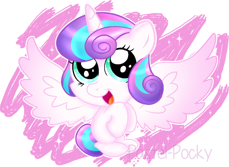 Princess Flurry Heart By Pastel-pocky - Cartoon (800x585)