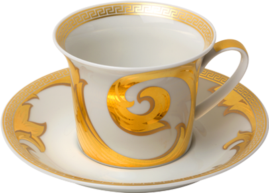 Versace Teacup And Saucer 25 Cl - Cup (700x700)