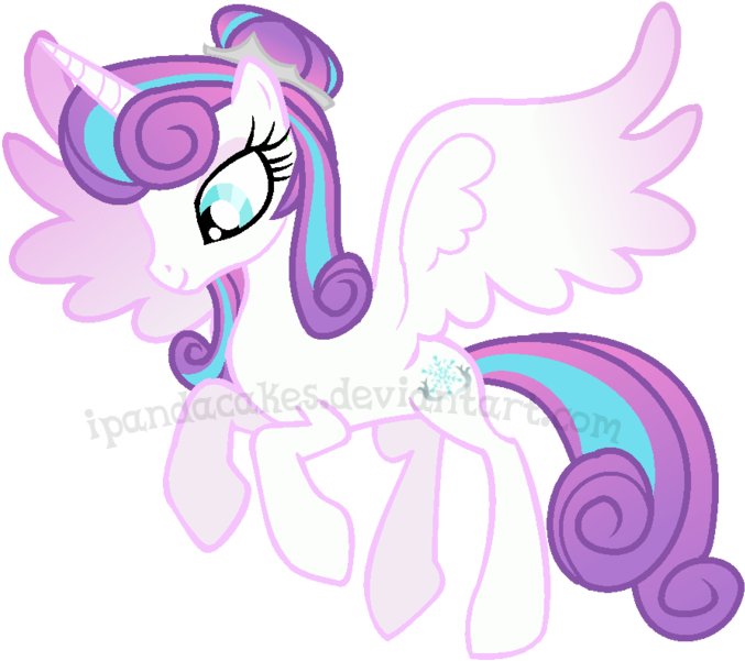 Flurry Heart By Ipandacakes - My Little Pony Flurry Heart Cutie Mark (702x621)