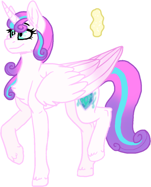 Princess Flurry Heart Mlp Next Gen By Paintcute - Cartoon (916x873)
