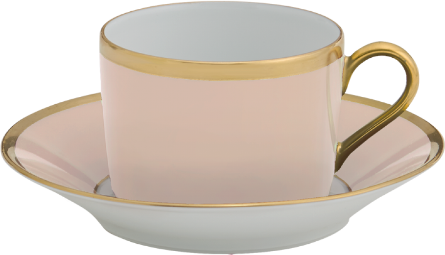 Haviland C Parlon Arc En Ciel Dusty Pink Tea Cup And (1507x1000)