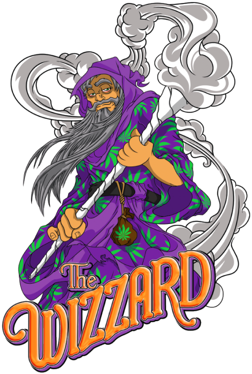 Dab Out Weed Board Game Wizard - Illustration (550x795)