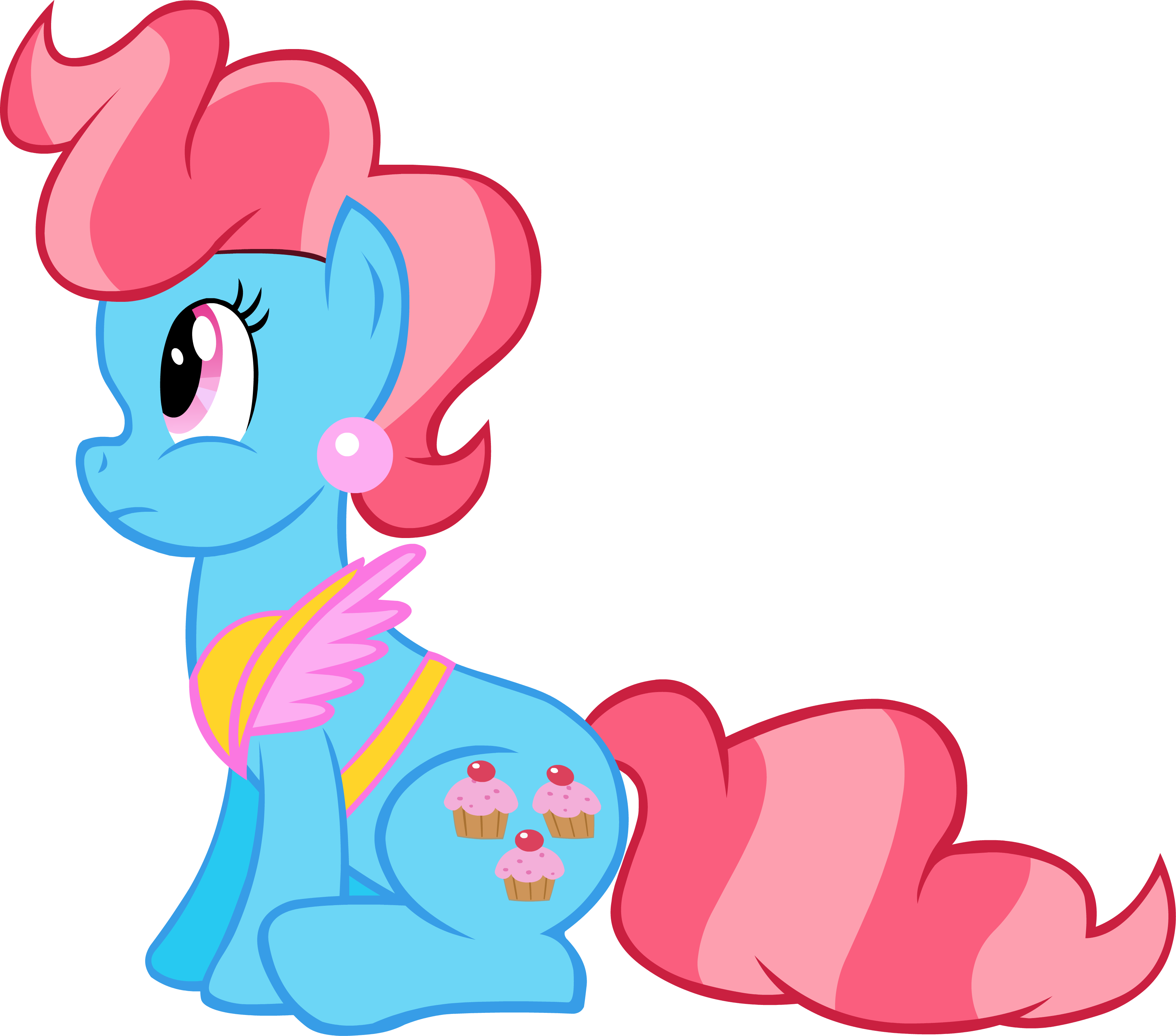 And Mrs - My Little Pony Mrs Cake Vector (3404x3000)