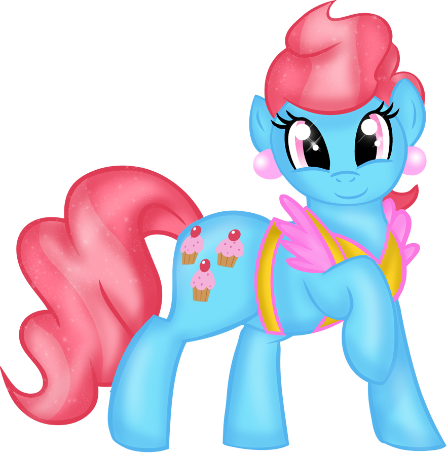 Cake By Rayodragon - Mrs Cupcake My Little Pony (882x900)