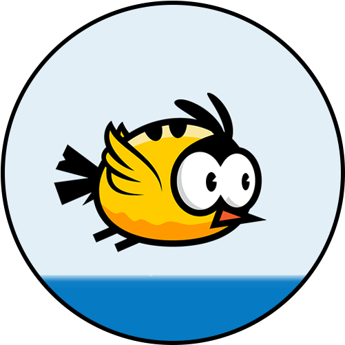 Jump Bird Jump - Flappy Bird Birds Png (512x512)
