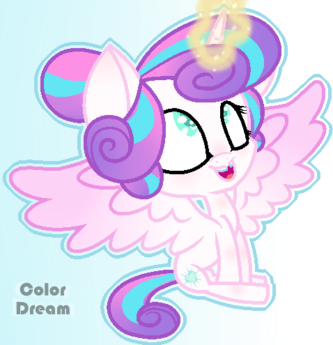 Mlp-filly Flurry Heart By Kingripple - My Little Pony: Friendship Is Magic (478x495)