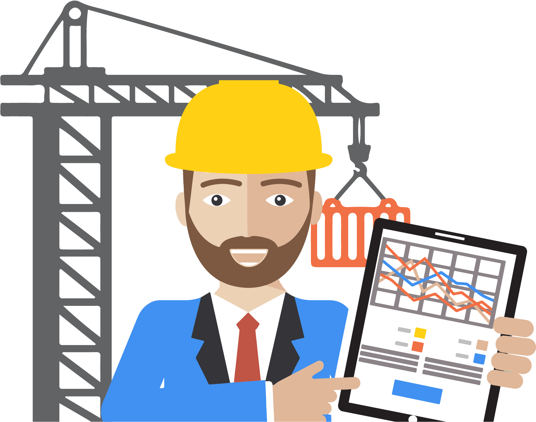 Create Mobile Forms For Construction Industry - Mobile For Construction Png (1750x1750)