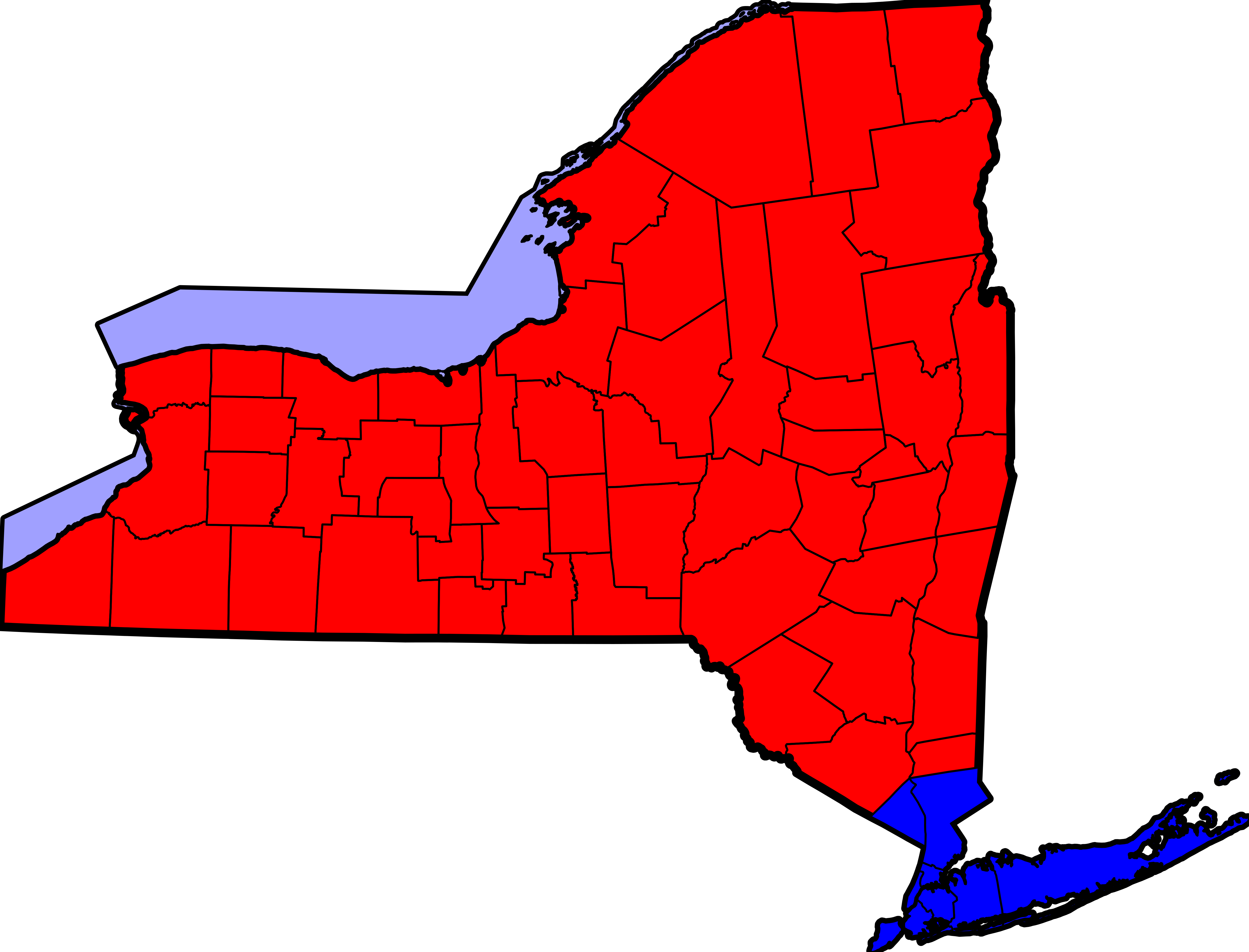 Proposed Map Of Long Island And New York City As Independent - State Of Long Island (5374x4096)