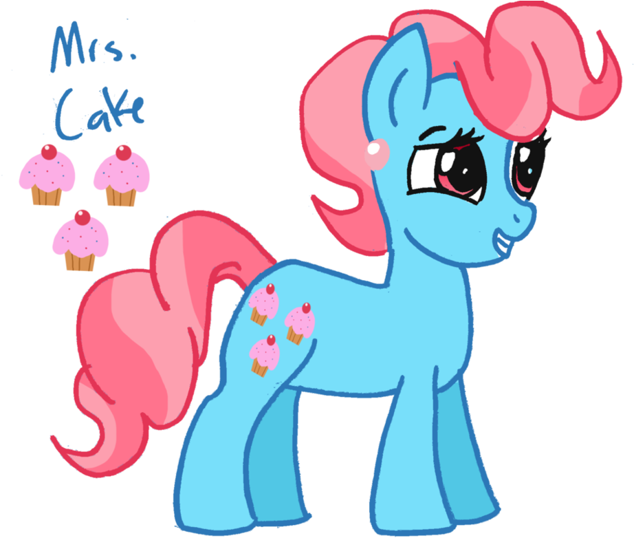 Daily Pony - Mrs. Cup Cake (972x822)