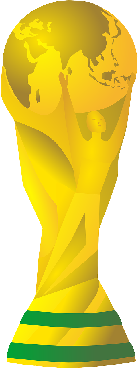 World Cup Soccer Gold Sports Png Image - World Cup Trophy Animated (640x1280)
