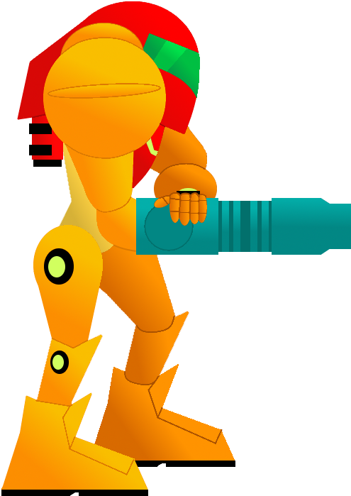 I Made A Samus Clipart Thing When Bored - Illustration (700x800)