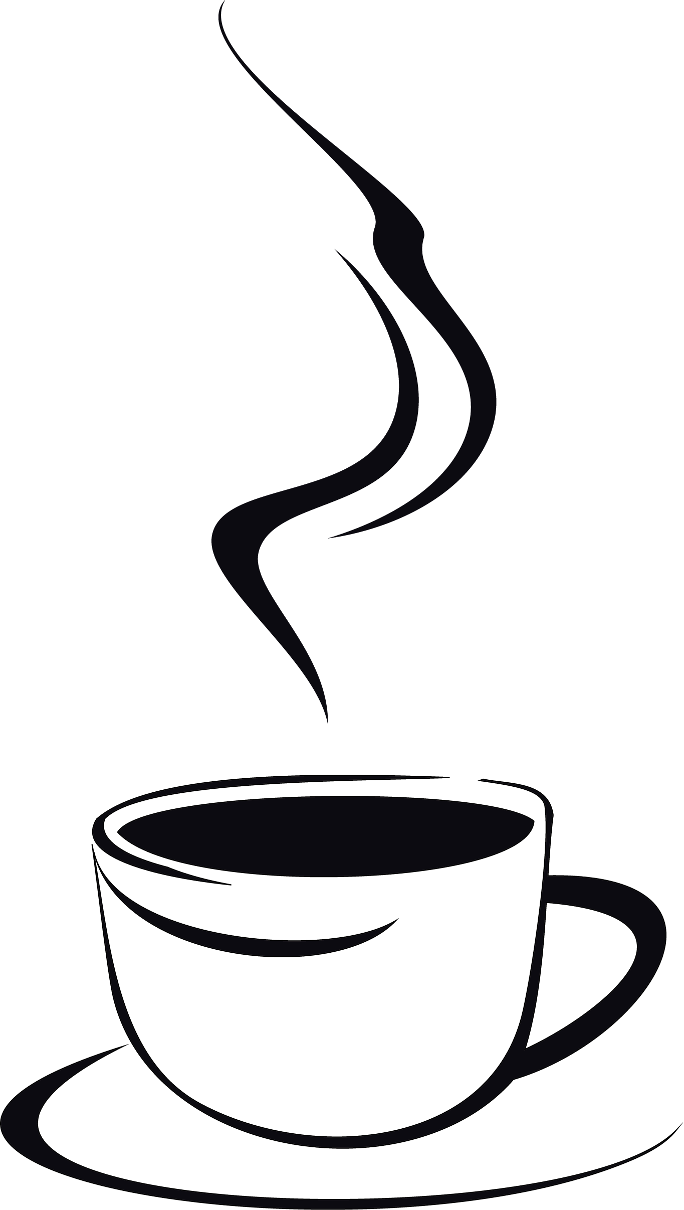 Teacup Coffee Cafe Clip Art - Teacup Coffee Cafe Clip Art (1365x2413)