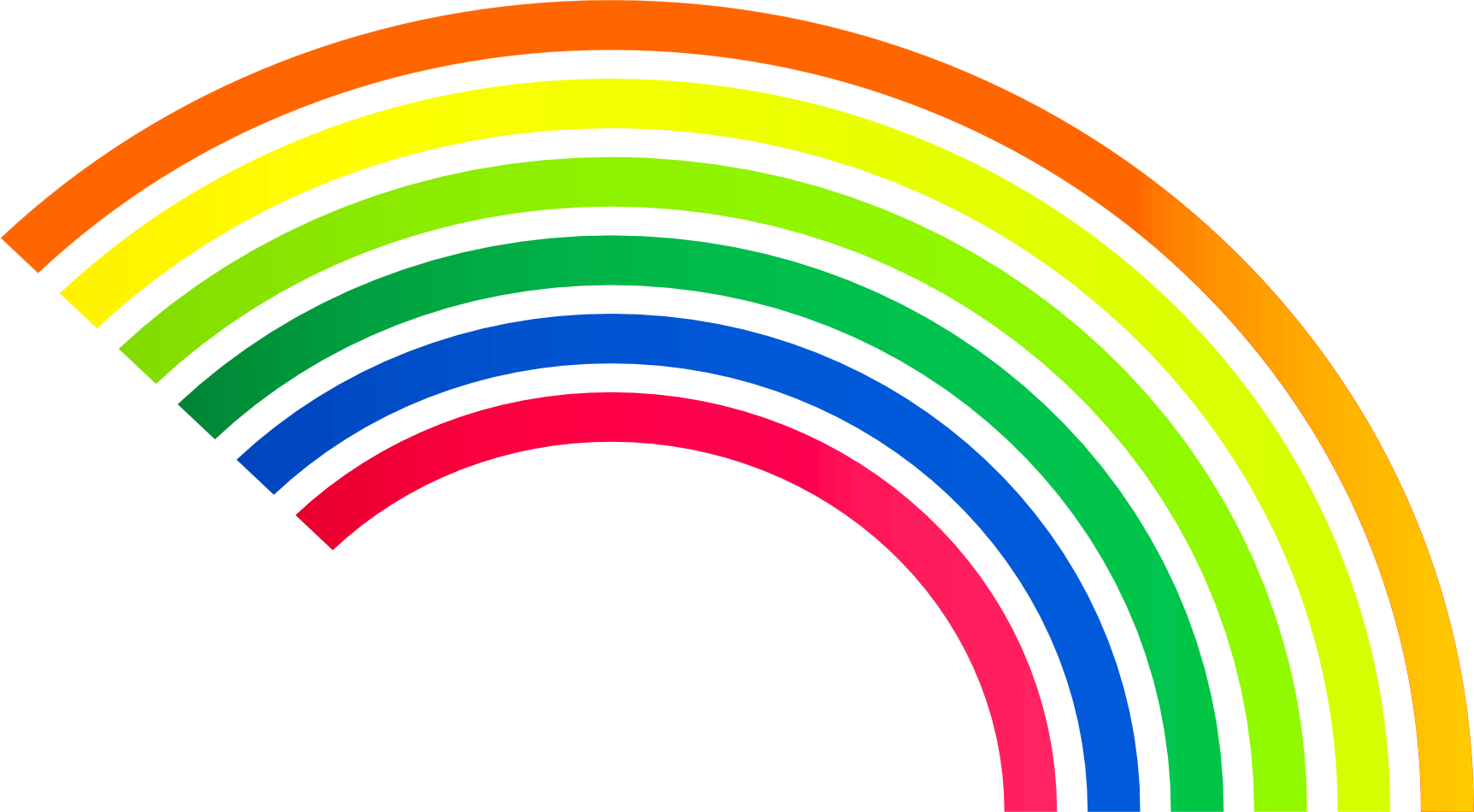 Rainbow-stripes - Light-emitting Diode (1724x950)