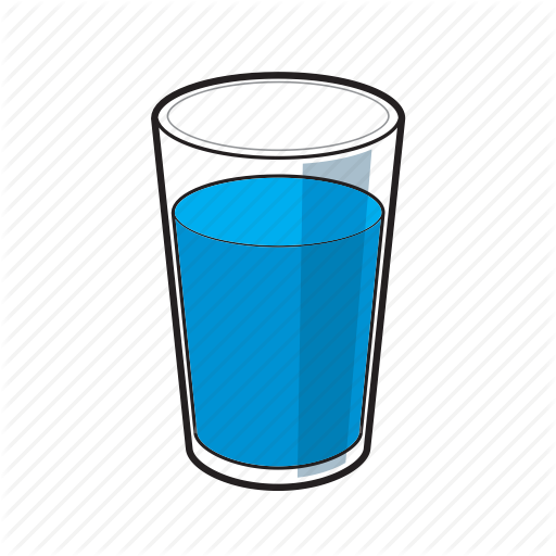 Glass Of Water Icons - Glass Of Water Icon (512x512)