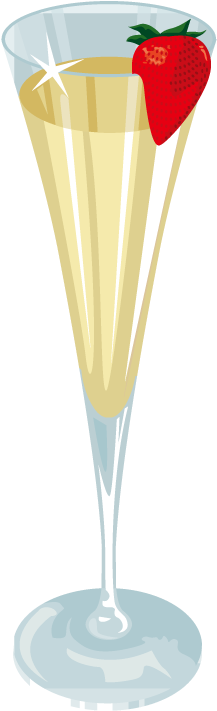 Cocktail Garnish Champagne Wine Glass - Champagne Stemware (800x842)