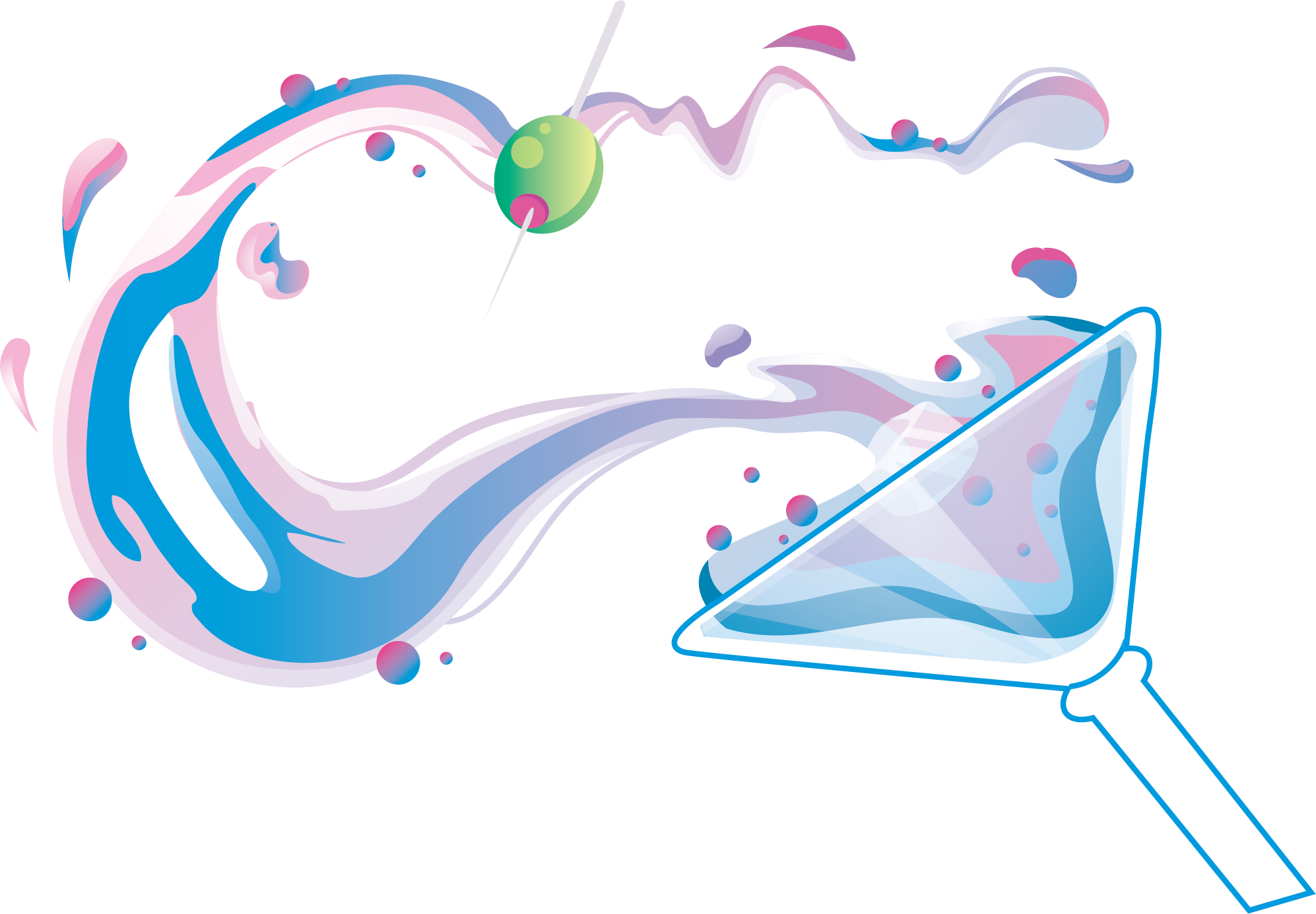 Conical Cup Juice Vector - Conical Cup Juice Vector (1994x1386)