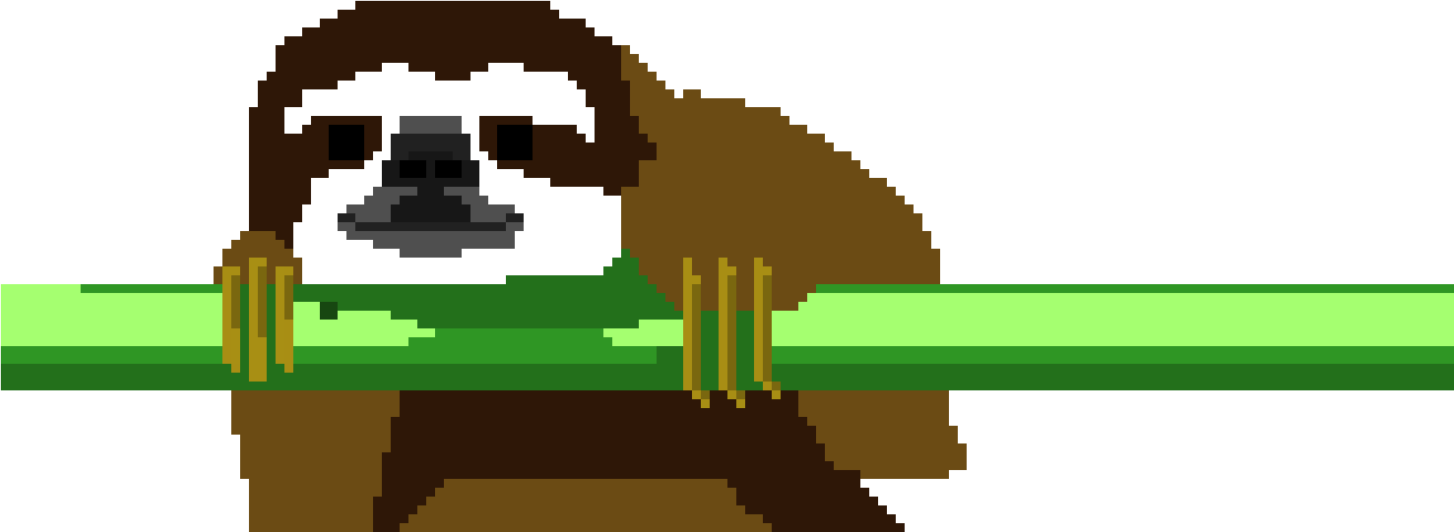 Pixel Sloth - Pixel (1640x660)