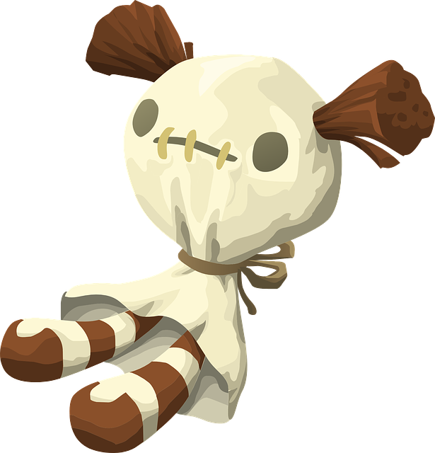 Image Result For Creepy Doll Cartoon - Doll Cartoon No Background (691x720)