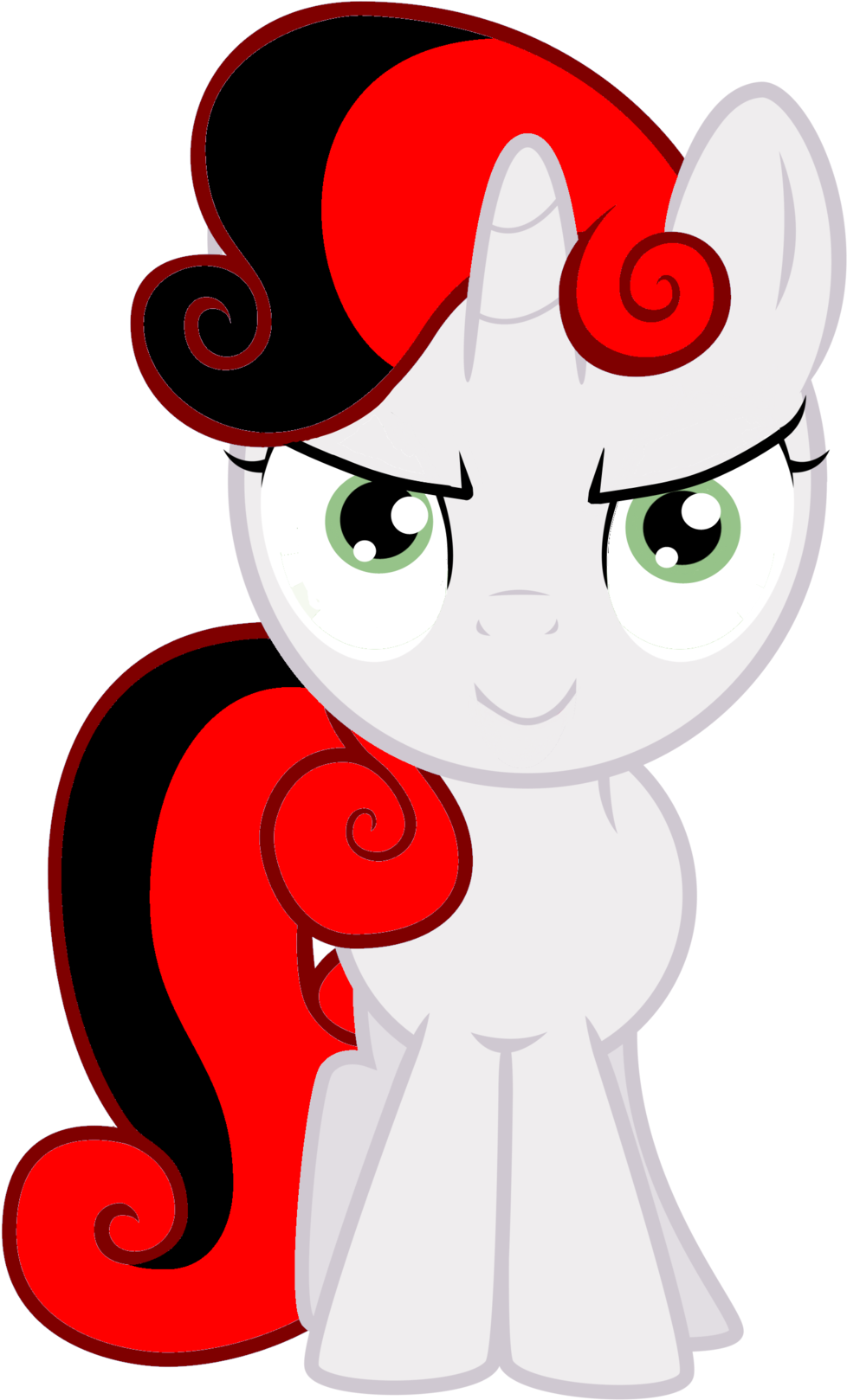 Creepy Belle Vector By Sputnikmann Creepy Belle Vector - My Little Pony Elements Of Insanity Creepy Belle (1024x1675)