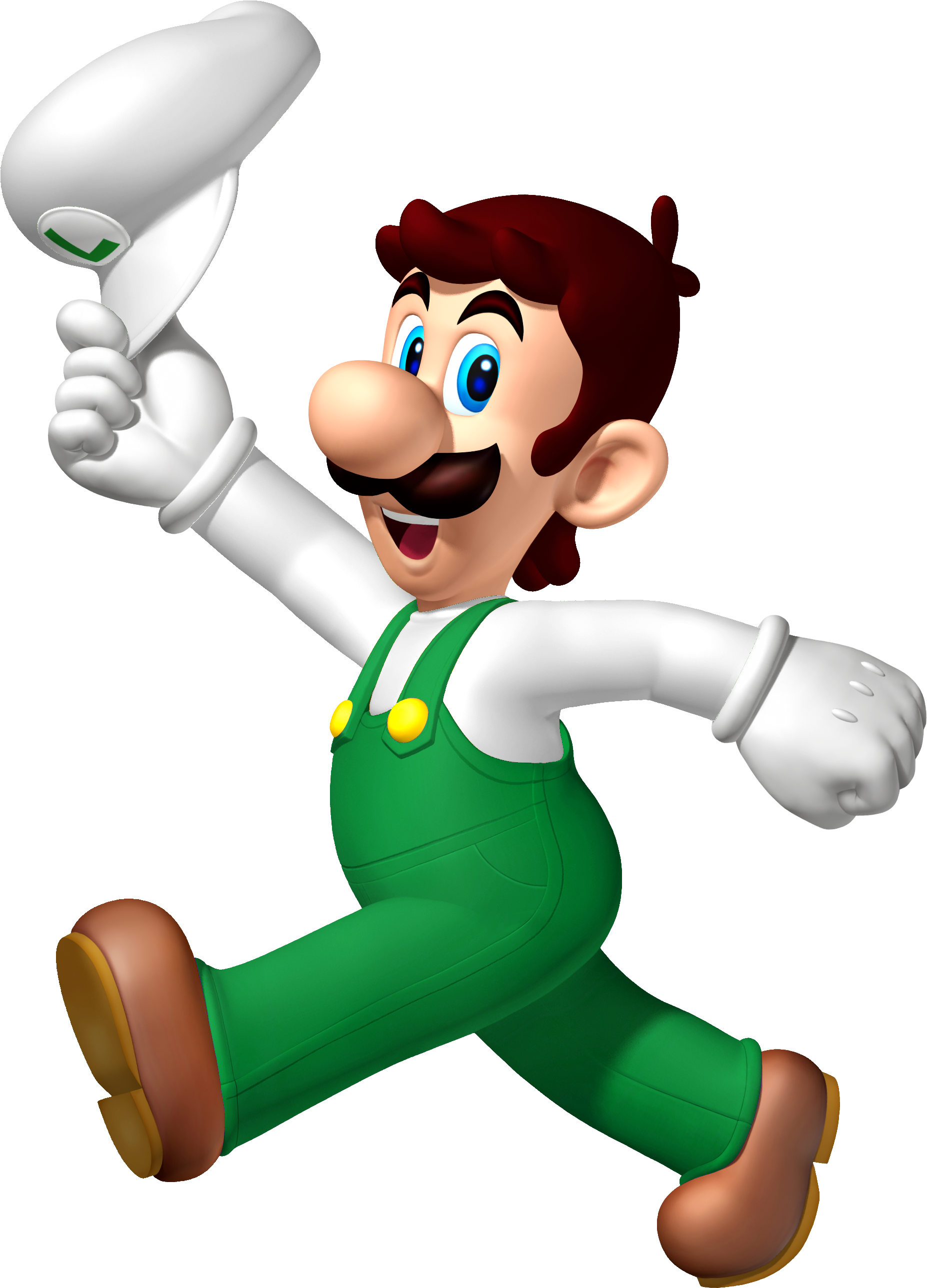 Pixel Clipart Luigi - Official Super Mario Brothers 2018 Wall Calendar (1890x2600)