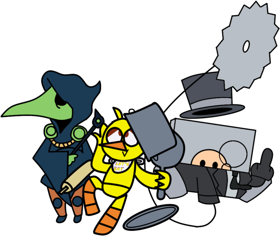Guest Characters In Creepy Castle By Domobfdi - Character (974x820)