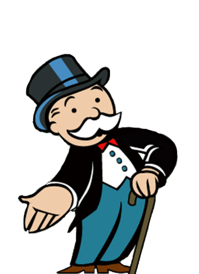 Png By Freechocolates - Monopoly Man Png (400x551)