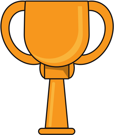 Trophy Icon - Drawings Of A Basketball Trophy (550x550)