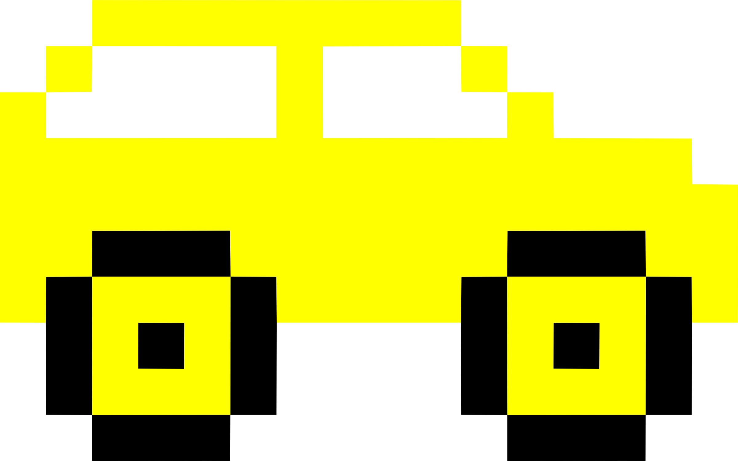 Pixel Art Car 8 - Pixel (2400x1500)