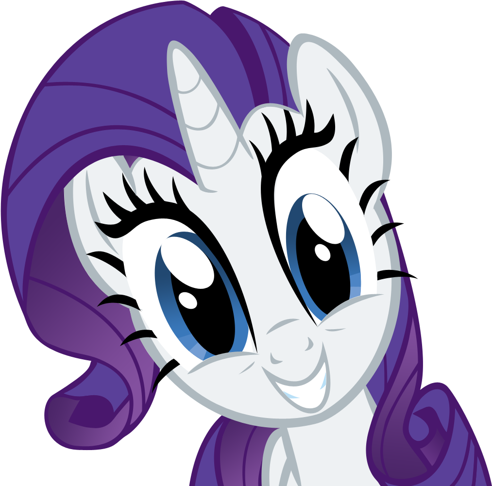 Rarity Happy By Drunkhedgehog Rarity Happy By Drunkhedgehog - My Little Pony Rarity Face (1084x1000)