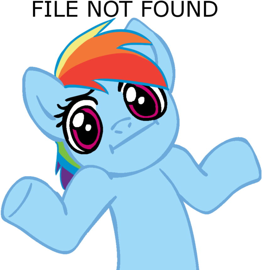 My Creepy Cupcakes Picture By Brony2447 - Rainbow Dash Shrug (894x894)