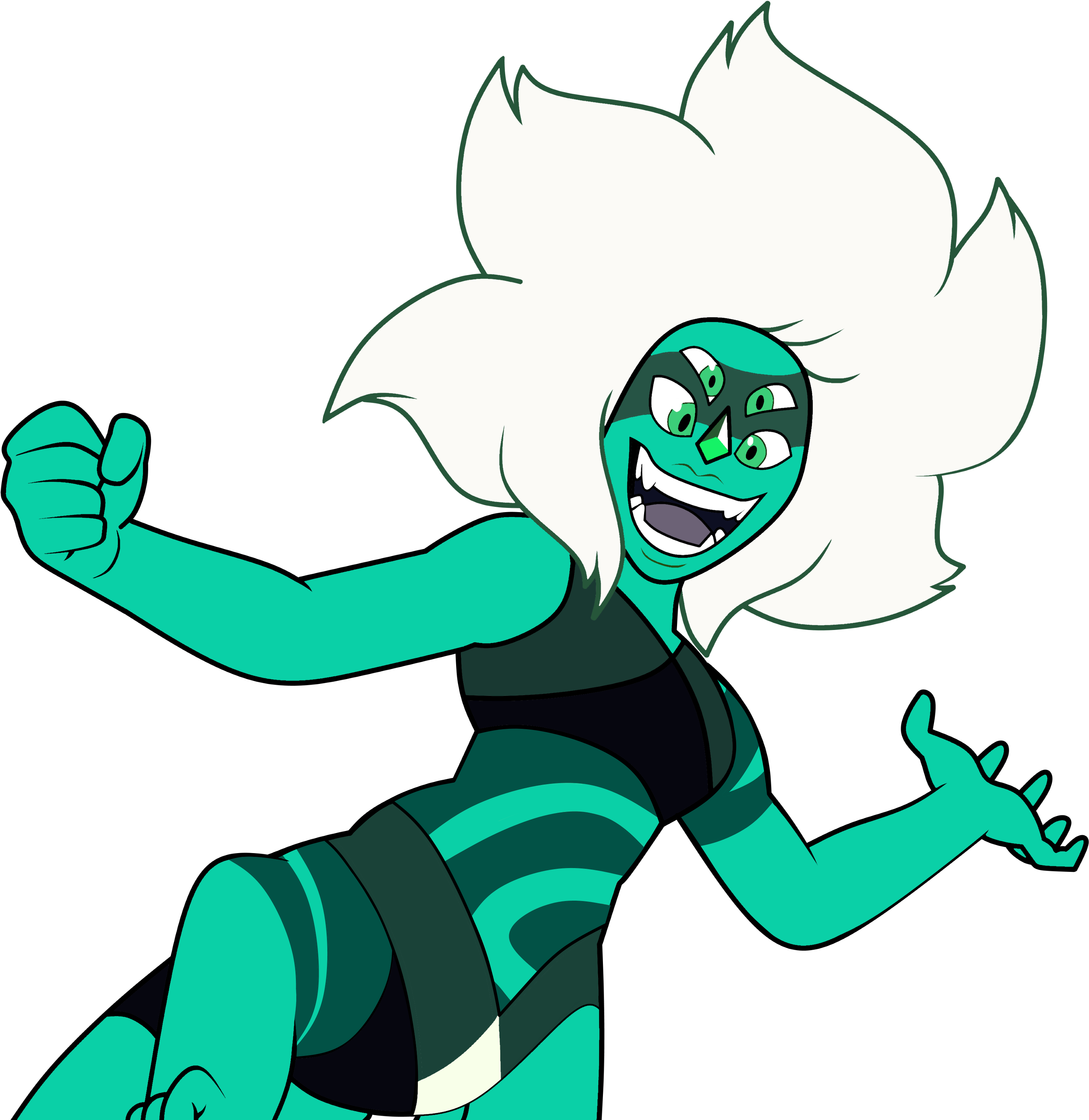 Malachite Creepy - Su Malachite (3274x3050)