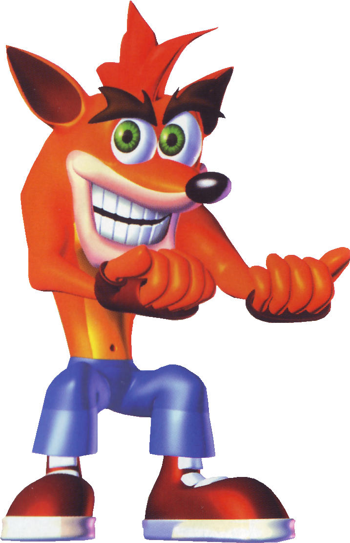 Download Png Image Report - Crash Bandicoot Png (869x1129)