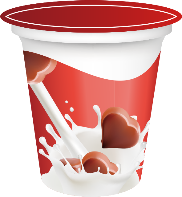 Milk Yogurt Cup Euclidean Vector - Milk Yogurt Cup Euclidean Vector (1500x1500)