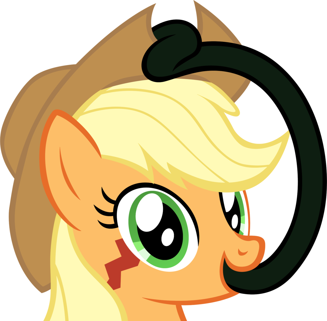 Adoracreepy, Applejack, Artist - Derpy Hooves (1042x1024)