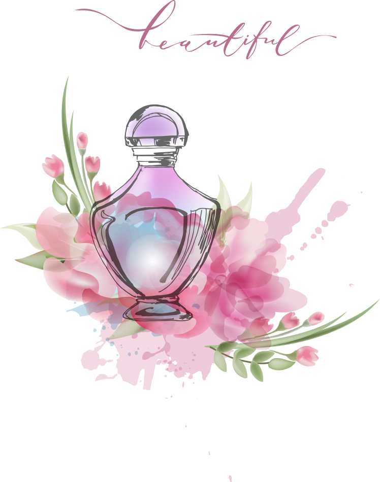Vector Creative Perfume 748*950 Transprent Png Free - Vector Creative Perfume 748*950 Transprent Png Free (748x950)