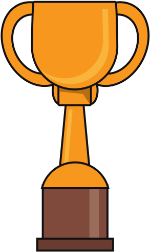 Trophy Icon - Basketball Drawing (550x550)