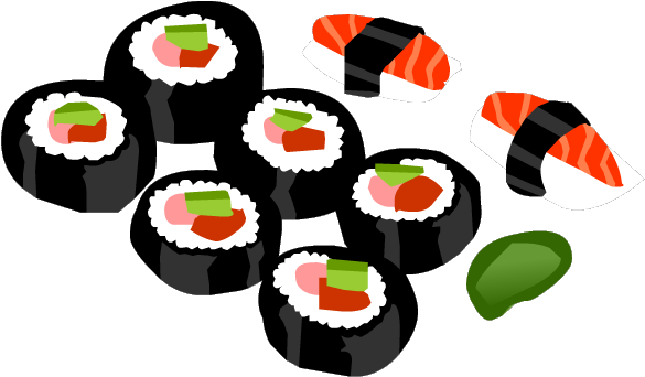 Sushi - Sushi Club Penguin (600x370)