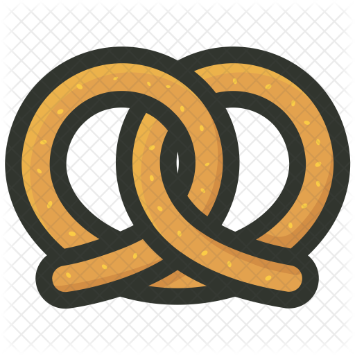 Pretzel Icon - Food (512x512)