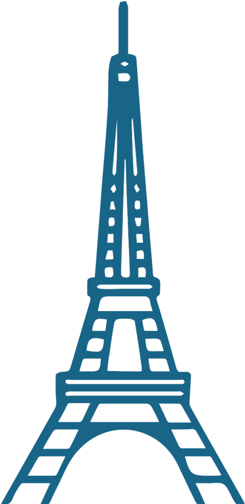 Laws & Resolutions Related To Paris - Minimalist Eiffel Tower (1024x1024)