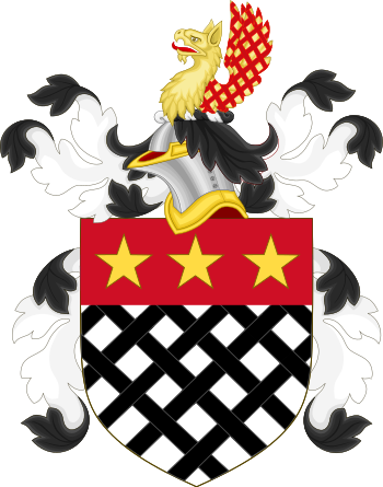 Coat Of Arms Of Samuel Huntington - Queen Mary University Of London (350x445)