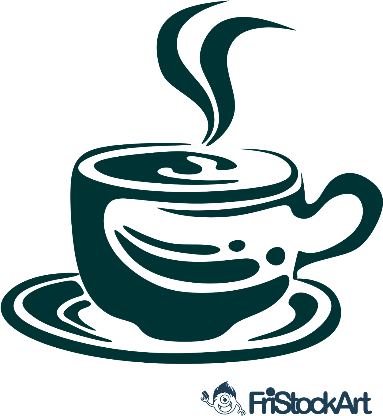 Coffee Cup Vector Png - Teacup (1600x1600)