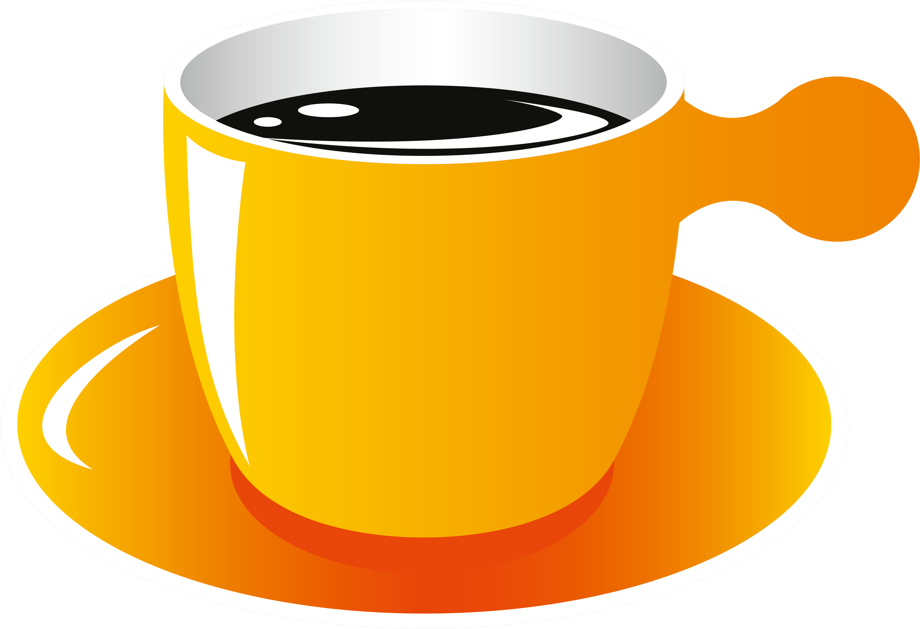 Coffee Tea Milk Euclidean Vector - Coffee Tea Milk Euclidean Vector (3008x2057)