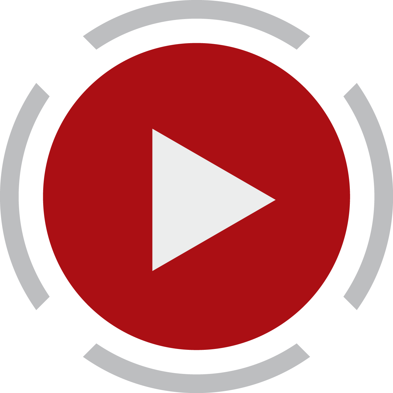 Free Youtube Subscribe Button Transparent - Play Button Png Hd (1320x1320)