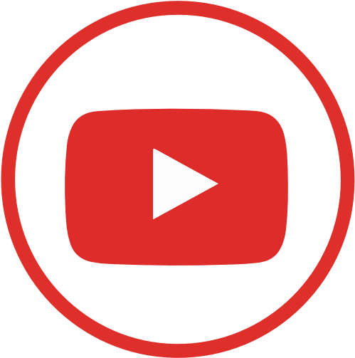 Youtube Logo Round Png - Youtube Icon Circle Png (512x512)