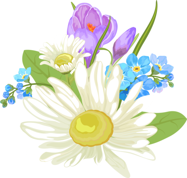 Friendship Flowers, Belle, Paper - Beauty Flower Graphic (600x572)