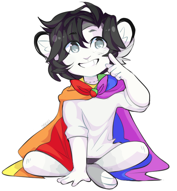 Small Boy Big Flag By Oakiel - Cartoon (873x915)