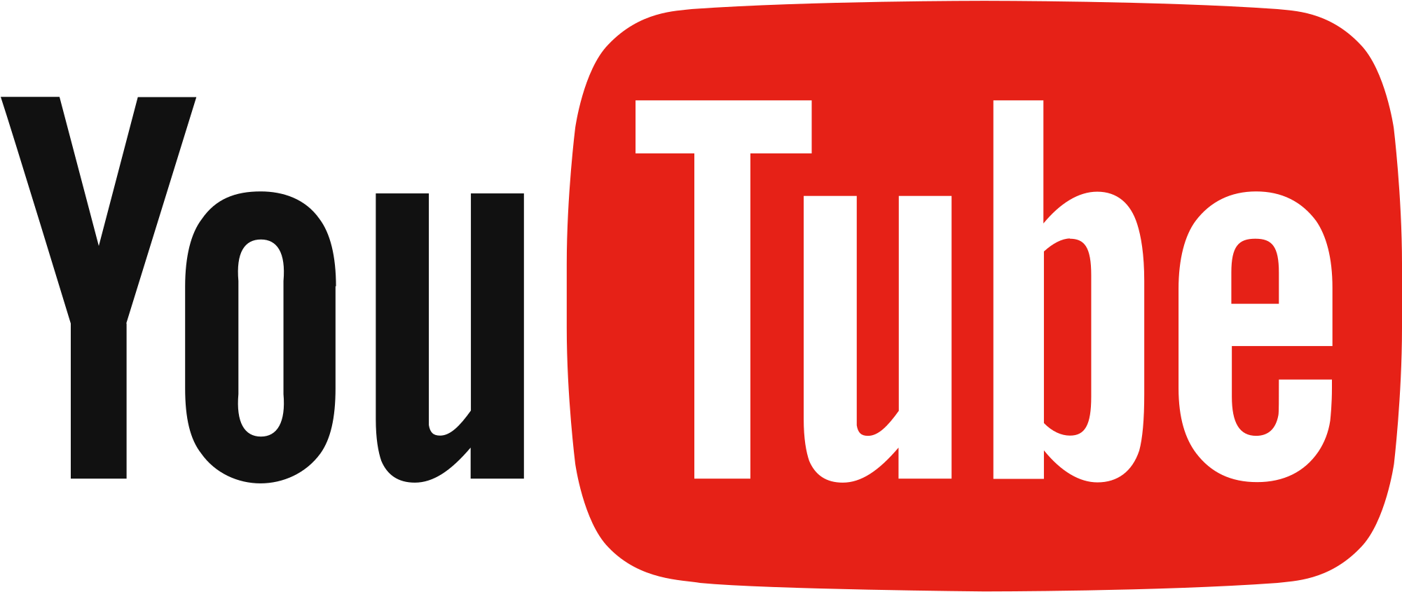 Open - Youtube Logo Png (2000x857)