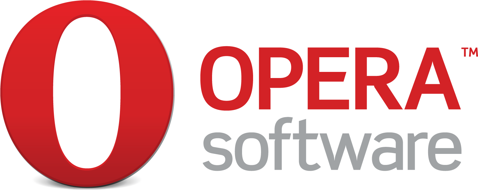 Opera Logo Png - Opera Software Asa Logo (2000x700)